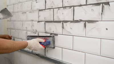 Grout Repair Work